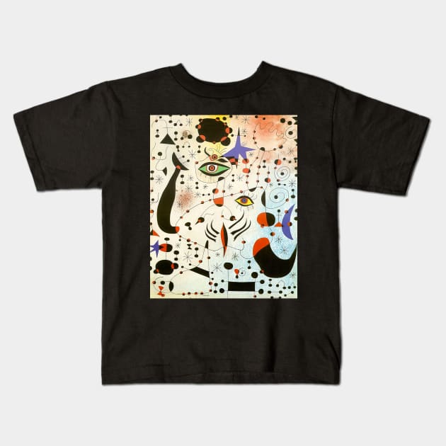 Joan Miro Kids T-Shirt by marielaa69